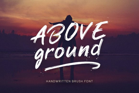 Above Ground Font: A Handwritten Typeface for Crafters and Creative Sellers