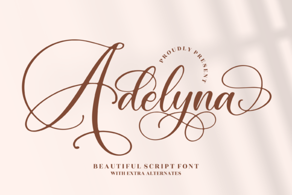 Adelyna: A Script Font That Elevates Editorial Design