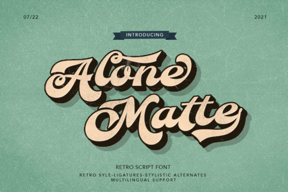 Alone Mate Font: A Stylish Typeface for Business Branding