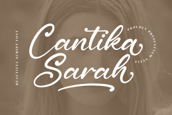 Cantika Sarah: A Luxurious Script Font for Web Designers