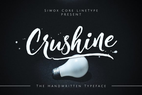 Crushine Font: A Playful Script for Digital Design