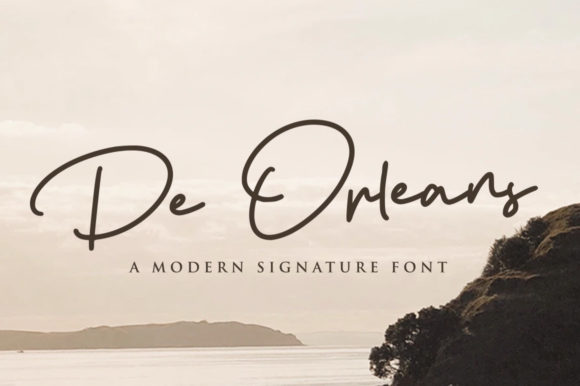 De Orleans Font: A Versatile Script for Modern Web Design