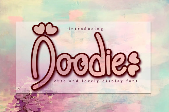 Doodie: A Handwritten Font for Editorial Design with Personality