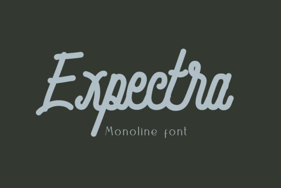 Expectra: A Handwritten Font for Editorial Elegance