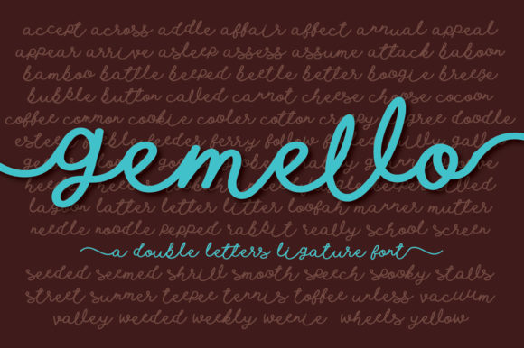 Gemello Font: Elevate Your Brand with Elegance