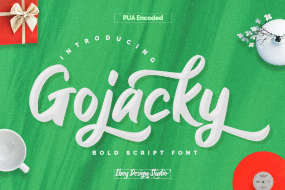 Gojacky Font: A Stylish Handwritten Typeface for Branding Projects