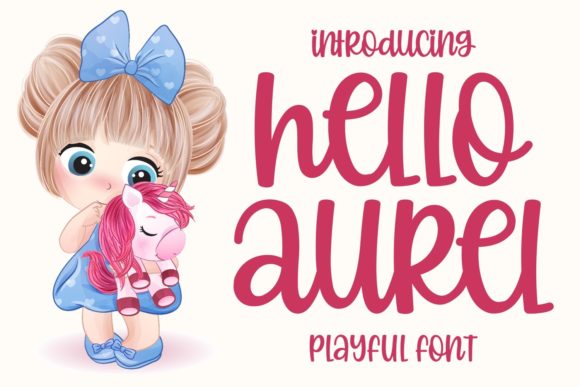 Hello Aurel: A Playful Typeface That Elevates Campaign Creativity