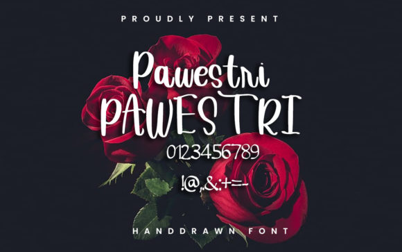 Pawestri: A Handwritten Font That Brings Charm to Every Craft
