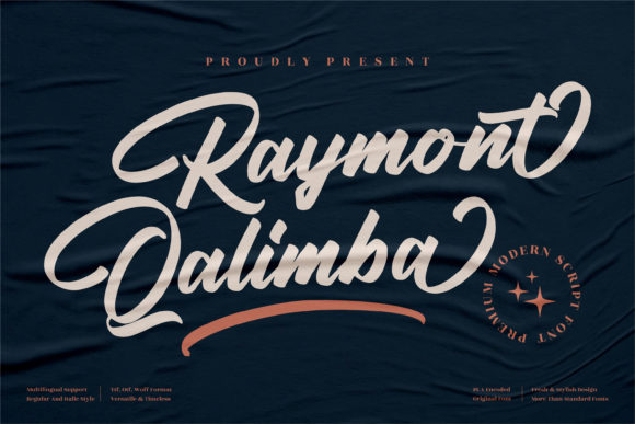 Raymont Qalimba: A Playful Script Font for Memorable Brand Content
