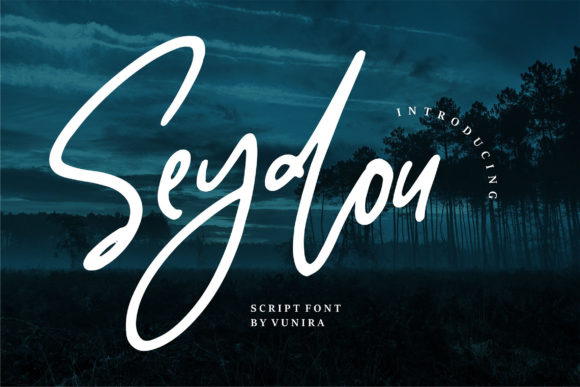 Seydou Font: A Modern Handwritten Typeface for Digital Branding