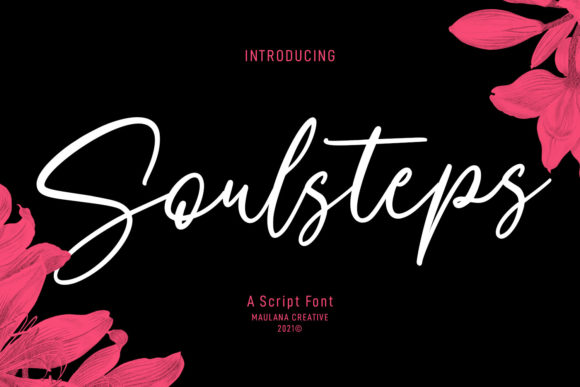 Soulsteps: A Script Font That Elevates Your Brand