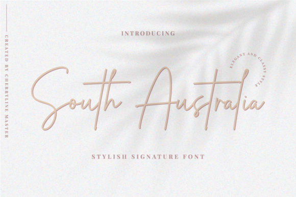 South Australia Font: A Handwritten Typeface for Stronger Branding