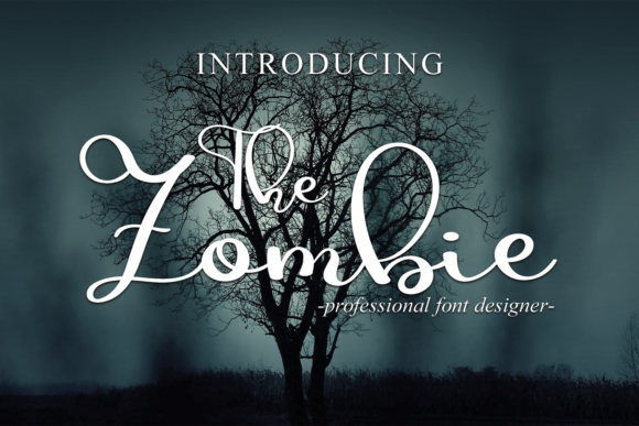 The Zombie Font: A Delightful Handwritten Typeface for Branding