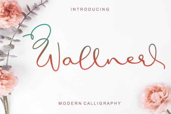 Wallner Script Font: A Playful Typeface for Creative Crafters