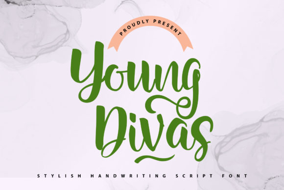 Young Divas Font: A Beautiful Script for Craft and Commercial Projects